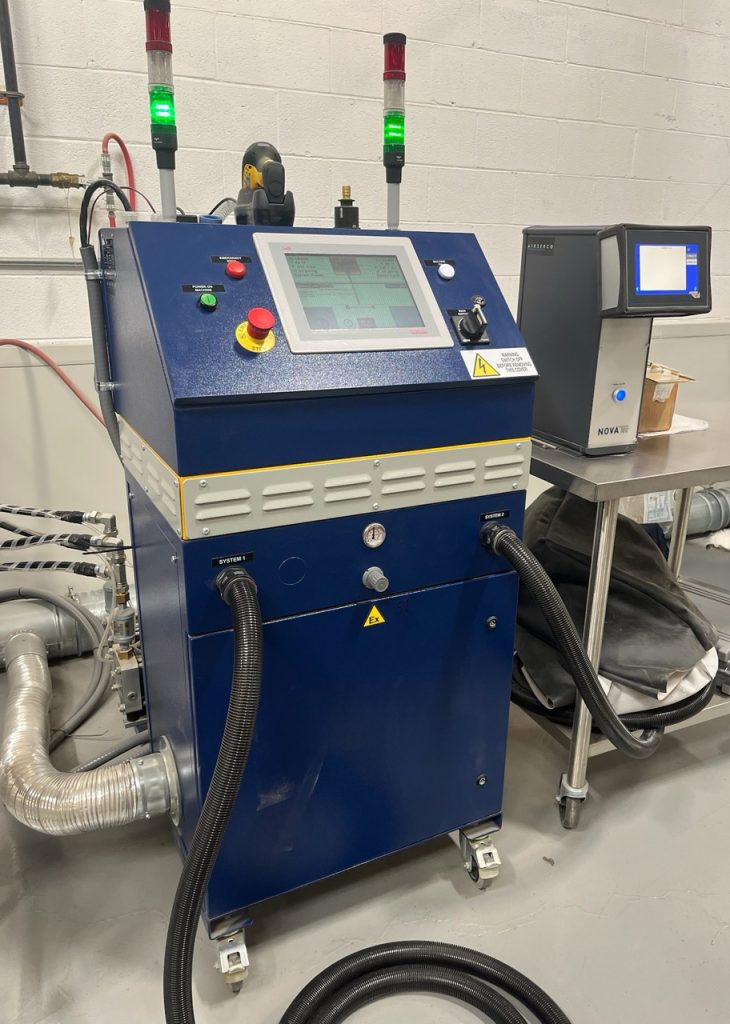 Airserco a3 r290 refrigerant charging station installations